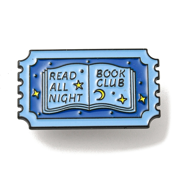 PandaHall Word Read All Night Alloy Enamel Pins Broochs, Cadmium Free & Lead Free, Rectangle, Light Sky Blue, 17.5x30.5x1.5mm Alloy+Enamel...
PandaHall Word Read All Night Alloy Enamel Pins Broochs, Cadmium Free & Lead Free, Rectangle, Light Sky Blue, 17.5x30.5x1.5mm Alloy+Enamel...
