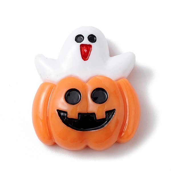 PandaHall Halloween Opaque Resin Cabochons, Dark Orange, Pumpkin Pattern, 26.5x22.5x8.5mm Resin Pumpkin
PandaHall Halloween Opaque Resin Cabochons, Dark Orange, Pumpkin Pattern, 26.5x22.5x8.5mm Resin Pumpkin