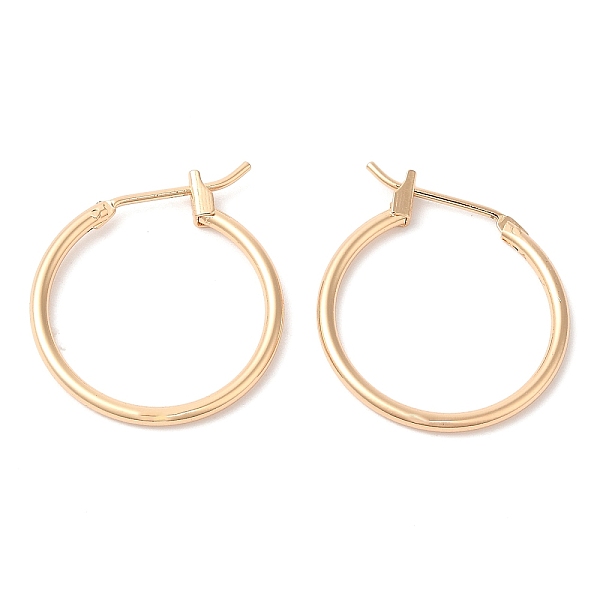 PandaHall Brass Huggie Hoop Earrings, Light Gold, 25x20x1.5mm, Pin: 0.6mm Brass Ring
PandaHall Brass Huggie Hoop Earrings, Light Gold, 25x20x1.5mm, Pin: 0.6mm Brass Ring