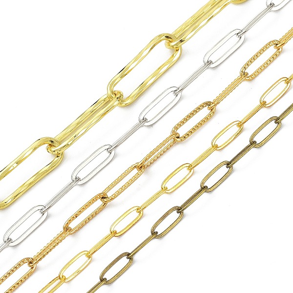 PandaHall Brass & Stainless Steel Paperclip Chains, Drawn Elongated Cable Chains, Mixed Color, 9~22x3.5~7.5x0.5~1.8mm Stainless Steel
PandaHall Brass & Stainless Steel Paperclip Chains, Drawn Elongated Cable Chains, Mixed Color, 9~22x3.5~7.5x0.5~1.8mm Stainless Steel