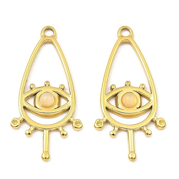 PandaHall Natural Rose Quartz Teardrop Pendants, Ion Plating(IP) 316 Stainless Steel Melting Eye Charms, Real 24K Gold Plated...
PandaHall Natural Rose Quartz Teardrop Pendants, Ion Plating(IP) 316 Stainless Steel Melting Eye Charms, Real 24K Gold Plated...