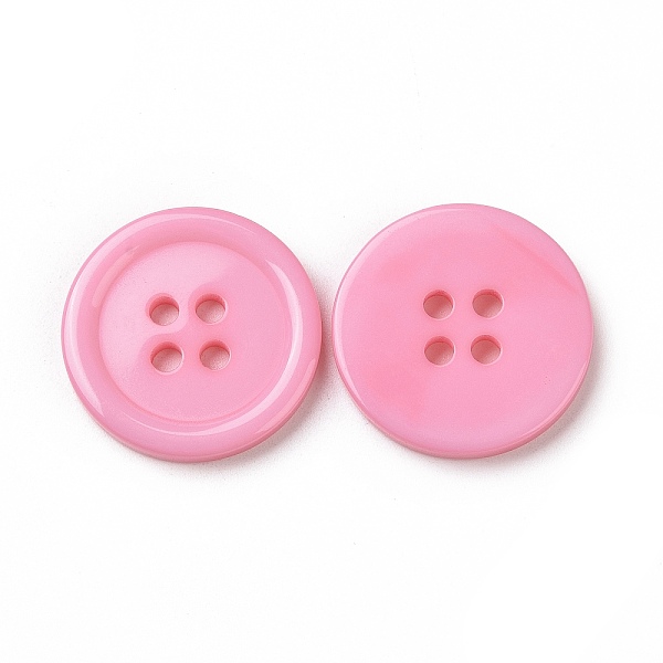PandaHall Resin Buttons, Dyed, Flat Round, Pink, 20x3mm, Hole: 2mm, 195pcs/bag Resin Flat Round Pink
PandaHall Resin Buttons, Dyed, Flat Round, Pink, 20x3mm, Hole: 2mm, 195pcs/bag Resin Flat Round Pink