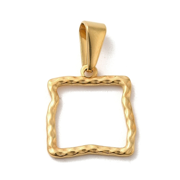 PandaHall Vacuum Plating 304 Stainless Steel Pendants, Square Charm, Golden, 17x15.5x1.5mm, Hole: 3x8mm 304 Stainless Steel Square
PandaHall Vacuum Plating 304 Stainless Steel Pendants, Square Charm, Golden, 17x15.5x1.5mm, Hole: 3x8mm 304 Stainless Steel Square