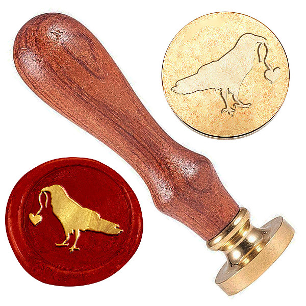 PandaHall Wax Seal Stamp Set, Golden Tone Brass Sealing Wax Stamp Head, with Wood Handle, for Envelopes Invitations, Bird, 83x22mm, Stamps..., Brown
PandaHall Wax Seal Stamp Set, Golden Tone Brass Sealing Wax Stamp Head, with Wood Handle, for Envelopes Invitations, Bird, 83x22mm, Stamps..., Brown
