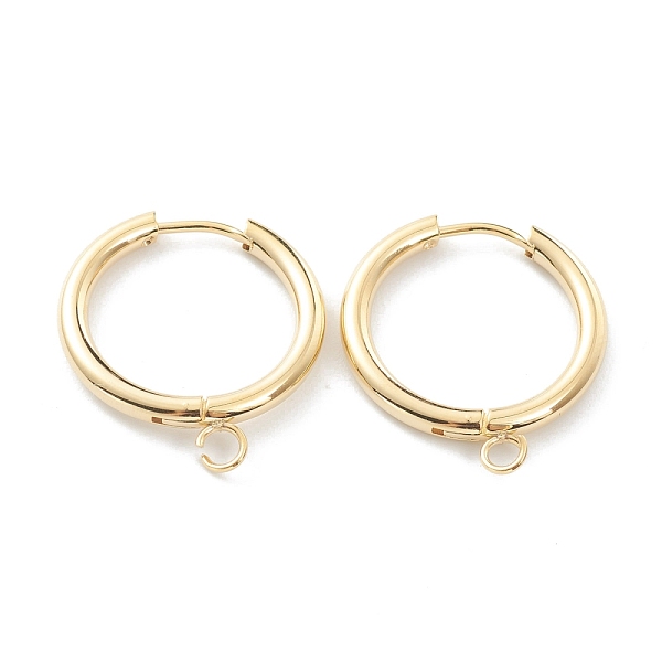 PandaHall 201 Stainless Steel Huggie Hoop Earring Findings, with Horizontal Loop and 316 Surgical Stainless Steel Pin, Real 24K Gold Plated...
PandaHall 201 Stainless Steel Huggie Hoop Earring Findings, with Horizontal Loop and 316 Surgical Stainless Steel Pin, Real 24K Gold Plated...