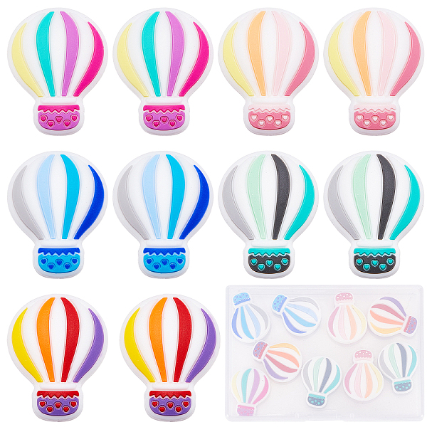 PandaHall SUNNYCLUE 1 Box Silicone Beads Colorful Double Sided Amusement Park Themed Loose Spacer Bead Center Drilled Chunky Beads for..., Multicolor
PandaHall SUNNYCLUE 1 Box Silicone Beads Colorful Double Sided Amusement Park Themed Loose Spacer Bead Center Drilled Chunky Beads for..., Multicolor