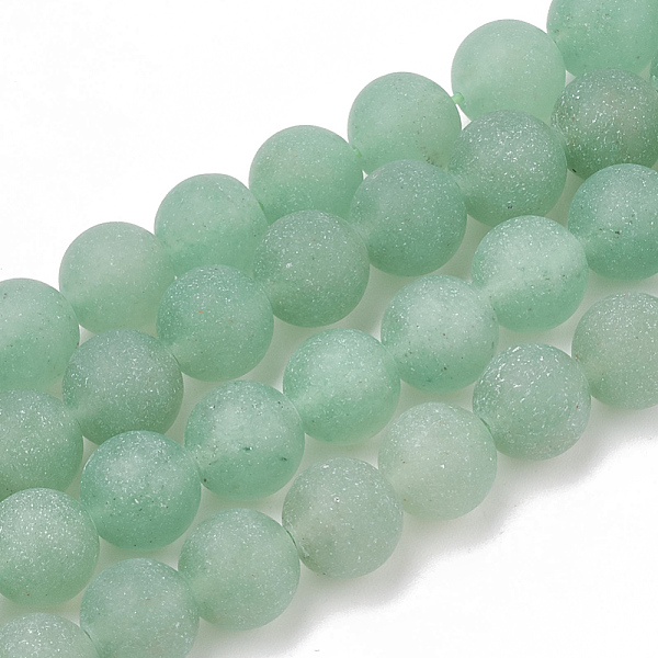 PandaHall Natural Green Aventurine Beads Strands, Frosted, Round, 6mm, Hole: 1mm, about 63pcs/strand, 15.5 inch Green Aventurine Round
PandaHall Natural Green Aventurine Beads Strands, Frosted, Round, 6mm, Hole: 1mm, about 63pcs/strand, 15.5 inch Green Aventurine Round