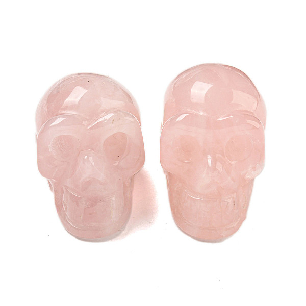 PandaHall Halloween Natural Rose Quartz Skull Figurines, for Home Office Desktop Decoration, 28~30x23~25x26~27mm Rose Quartz Skull
PandaHall Halloween Natural Rose Quartz Skull Figurines, for Home Office Desktop Decoration, 28~30x23~25x26~27mm Rose Quartz Skull