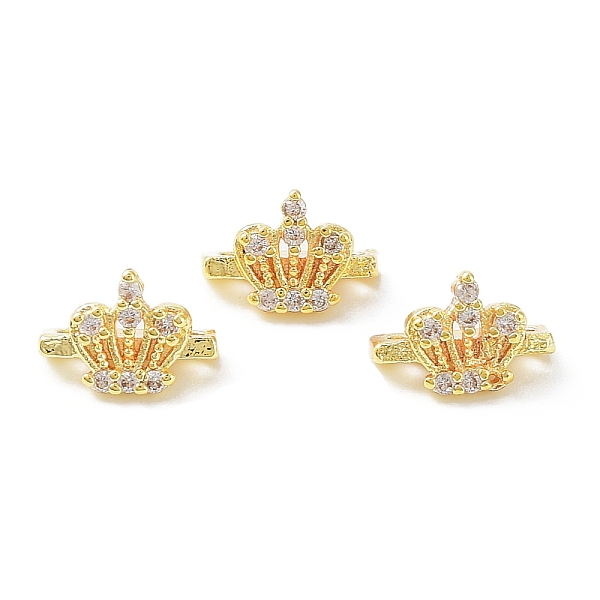 PandaHall Rack Plating Brass Pave Cubic Zirconia Slide Charms, Cadmium Free & Lead Free, Long-Lasting Plated, Real 18K Gold Plated, Crown..., Clear
PandaHall Rack Plating Brass Pave Cubic Zirconia Slide Charms, Cadmium Free & Lead Free, Long-Lasting Plated, Real 18K Gold Plated, Crown..., Clear