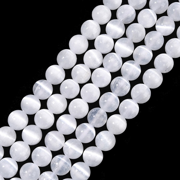 PandaHall Natural Selenite Beads Strands, Grade AAA, Round, Grade AAA, 8mm, Hole: 0.9mm, about 49pcs/strand, 15.67 inch(39.8cm) Selenite...
PandaHall Natural Selenite Beads Strands, Grade AAA, Round, Grade AAA, 8mm, Hole: 0.9mm, about 49pcs/strand, 15.67 inch(39.8cm) Selenite...