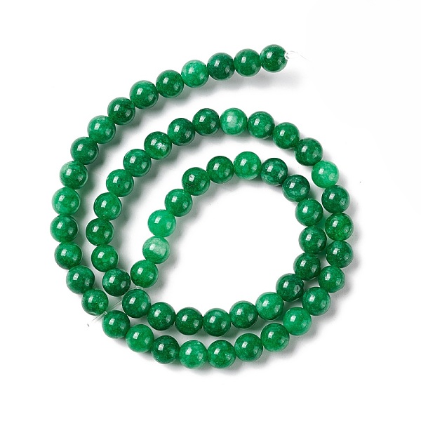 PandaHall Natural Jade Round Beads Strand, Dyed, Green, 6mm, Hole: 0.8mm, about 62pcs/strand, 15.35''(39cm) Other Jade Round Green
PandaHall Natural Jade Round Beads Strand, Dyed, Green, 6mm, Hole: 0.8mm, about 62pcs/strand, 15.35''(39cm) Other Jade Round Green