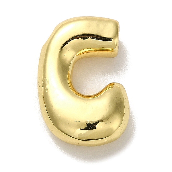 PandaHall Rack Plating Brass Beads, Cadmium Free & Lead Free, Long-Lasting Plated, Real 18K Gold Plated, Letter C, 22.5x14.5x6.5mm, Hole...
PandaHall Rack Plating Brass Beads, Cadmium Free & Lead Free, Long-Lasting Plated, Real 18K Gold Plated, Letter C, 22.5x14.5x6.5mm, Hole...
