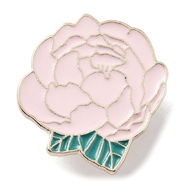 PandaHall Flower Zinc Alloy Brooches, Floral Enamel Pins, Misty Rose, 29x25x2mm Alloy+Enamel Flower
PandaHall Flower Zinc Alloy Brooches, Floral Enamel Pins, Misty Rose, 29x25x2mm Alloy+Enamel Flower