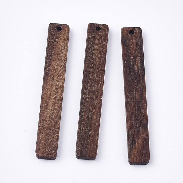 PandaHall Undyed Walnut Wood Big Pendants, Rectangle/Bar, Saddle Brown, 52x7.5x3mm, Hole: 1.6mm Wood Rectangle
PandaHall Undyed Walnut Wood Big Pendants, Rectangle/Bar, Saddle Brown, 52x7.5x3mm, Hole: 1.6mm Wood Rectangle