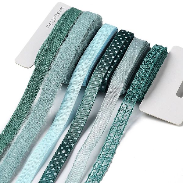 PandaHall 18 Yards 6 Styles Polyester Ribbon, for DIY Handmade Craft, Hair Bowknots and Gift Decoration, Blue Color Palette, Mixed Color..., Multicolor
PandaHall 18 Yards 6 Styles Polyester Ribbon, for DIY Handmade Craft, Hair Bowknots and Gift Decoration, Blue Color Palette, Mixed Color..., Multicolor