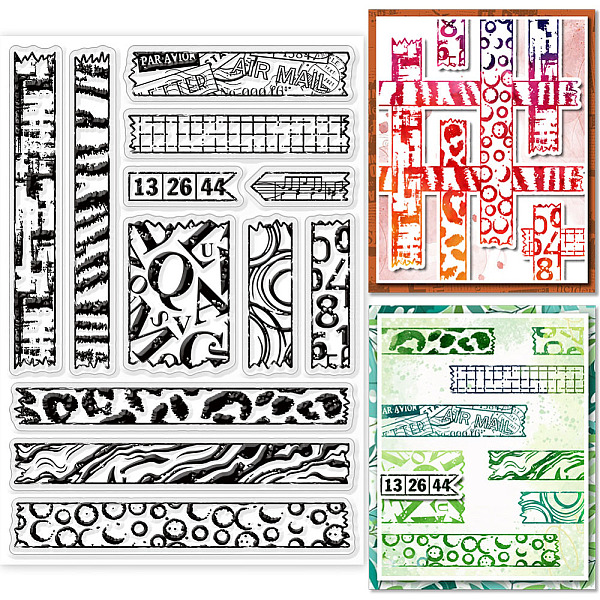 PandaHall Custom PVC Plastic Clear Stamps, for DIY Scrapbooking, Photo Album Decorative, Cards Making, Mixed Shapes, 160x110x3mm Plastic...
PandaHall Custom PVC Plastic Clear Stamps, for DIY Scrapbooking, Photo Album Decorative, Cards Making, Mixed Shapes, 160x110x3mm Plastic...