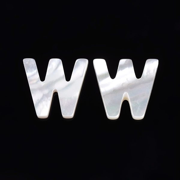 PandaHall Natural Sea Shell Beads, Letter, White, Letter.W, 10x11x2mm, Hole: 0.6mm Other Sea Shell Letter W White
PandaHall Natural Sea Shell Beads, Letter, White, Letter.W, 10x11x2mm, Hole: 0.6mm Other Sea Shell Letter W White