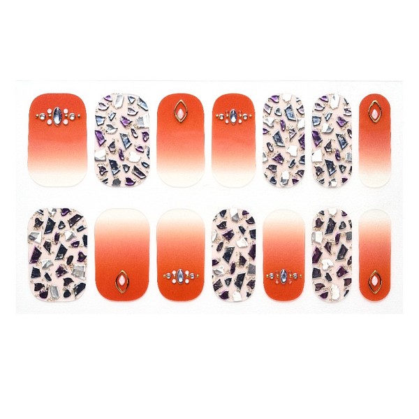 PandaHall Full Wrap Gradient Nail Polish Stickers, Flower Snowflake Leopard Print Self-Adhesive Gel Nail Art Decals, for Women Girls Nail..., Brown
PandaHall Full Wrap Gradient Nail Polish Stickers, Flower Snowflake Leopard Print Self-Adhesive Gel Nail Art Decals, for Women Girls Nail..., Brown