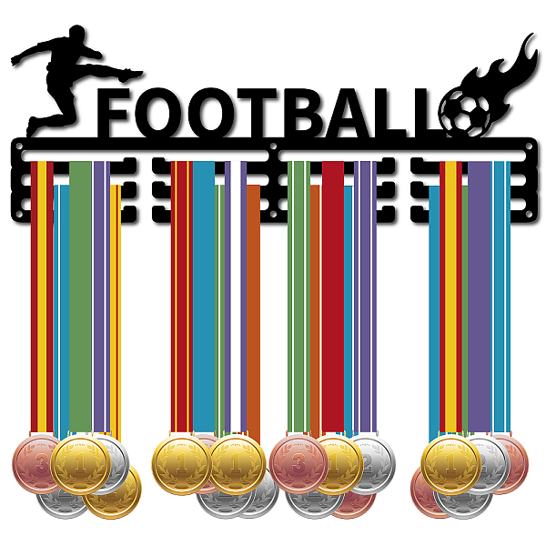 PandaHall CREATCABIN Football Medal Holder Swimmer Sport Medals Hanger Soccer Athlete Awards Display Stand Wall Rack Mount Decor Metal..., Black
PandaHall CREATCABIN Football Medal Holder Swimmer Sport Medals Hanger Soccer Athlete Awards Display Stand Wall Rack Mount Decor Metal..., Black