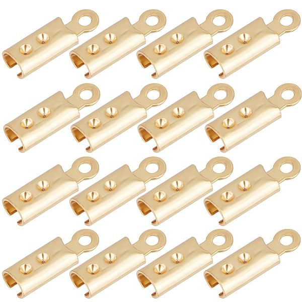 PandaHall SUNNYCLUE 180Pcs 304 Stainless Steel Folding Crimp Ends, Fold Over Crimp Cord Ends, Golden, 10x3x2.5mm, Hole: 1mm, Inner Diameter...
PandaHall SUNNYCLUE 180Pcs 304 Stainless Steel Folding Crimp Ends, Fold Over Crimp Cord Ends, Golden, 10x3x2.5mm, Hole: 1mm, Inner Diameter...