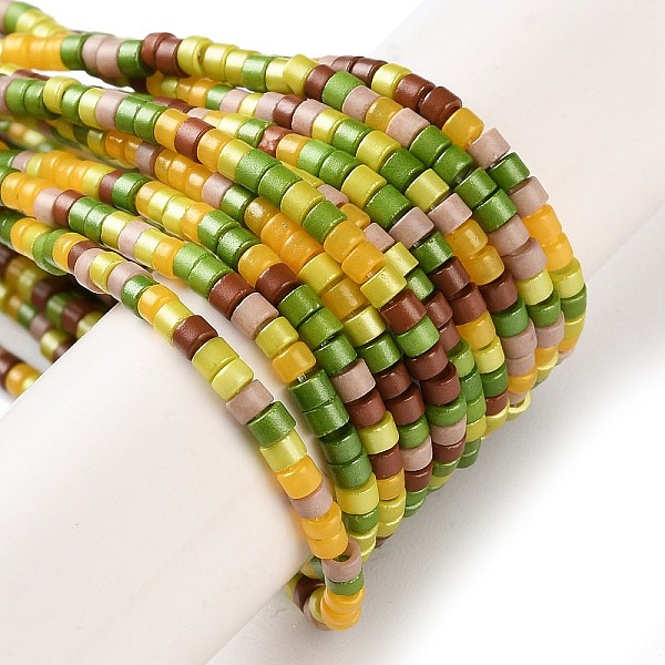 PandaHall Handmade Czech Lampwork Beads Strands, Disc Beads, Colorful, 2.5x2mm, Hole: 1mm, about 224pcs/strand, 15.55 inch(39.5cm) Lampwork...
PandaHall Handmade Czech Lampwork Beads Strands, Disc Beads, Colorful, 2.5x2mm, Hole: 1mm, about 224pcs/strand, 15.55 inch(39.5cm) Lampwork...