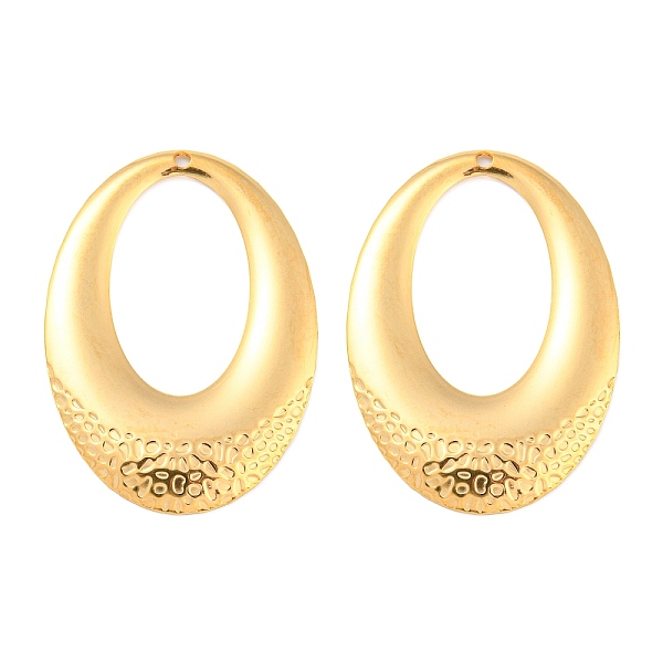PandaHall 304 Stainless Steel Pendants, Oval Charm, Golden, 40x28x2.5mm, Hole: 1.4mm 304 Stainless Steel Oval
PandaHall 304 Stainless Steel Pendants, Oval Charm, Golden, 40x28x2.5mm, Hole: 1.4mm 304 Stainless Steel Oval