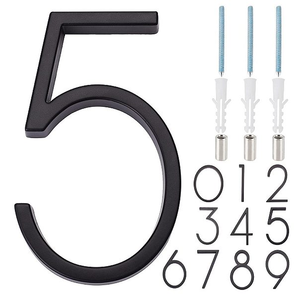 PandaHall Zinc Alloy Number Sign Labels, for Inventory Label, Room Number Sign, Num.5, 127x75x13mm, Hole: 3.5mm Alloy Number
PandaHall Zinc Alloy Number Sign Labels, for Inventory Label, Room Number Sign, Num.5, 127x75x13mm, Hole: 3.5mm Alloy Number