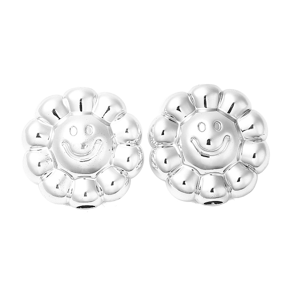 PandaHall Plating CCB Plastic Beads, Flower, Platinum, 23.7x24x11.8mm, Hole: 3.5mm Plastic Flower
PandaHall Plating CCB Plastic Beads, Flower, Platinum, 23.7x24x11.8mm, Hole: 3.5mm Plastic Flower