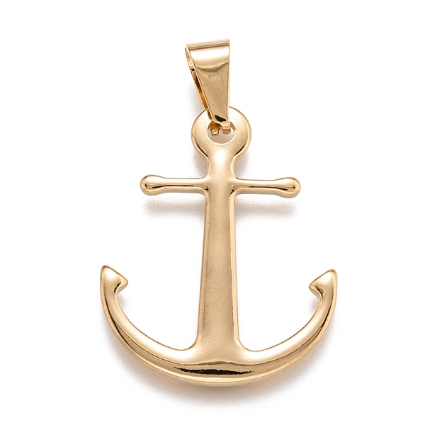 PandaHall 304 Stainless Steel Pendants, Anchor, Golden, 32x26x2mm, Hole: 5x7mm 304 Stainless Steel Anchor & Helm
PandaHall 304 Stainless Steel Pendants, Anchor, Golden, 32x26x2mm, Hole: 5x7mm 304 Stainless Steel Anchor & Helm