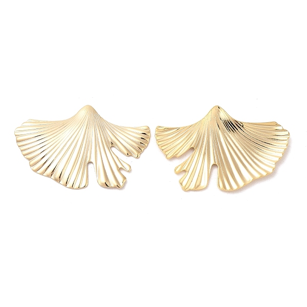 PandaHall Brass Cabochons, Cadmium Free & Lead Free, Ginkgo Leaf, Real 24K Gold Plated, 21x32x1mm Brass Leaf
PandaHall Brass Cabochons, Cadmium Free & Lead Free, Ginkgo Leaf, Real 24K Gold Plated, 21x32x1mm Brass Leaf