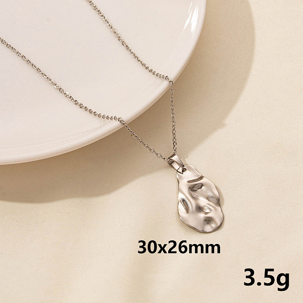 PandaHall Stainless Steel Teardrop Pendant Necklaces, Cable Chain Necklaces, Real 18K Gold Plated Stainless Steel
PandaHall Stainless Steel Teardrop Pendant Necklaces, Cable Chain Necklaces, Real 18K Gold Plated Stainless Steel