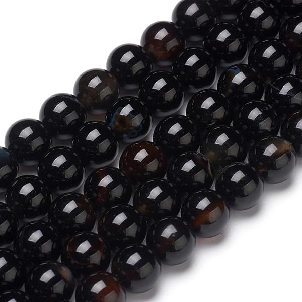 PandaHall Natural Black Agate Beads Strands, Dyed & Heated, Grade B, Round, 8mm, Hole: 1.2mm, about 48pcs/strand, 15.16 inch(38.5 cm) Black...
PandaHall Natural Black Agate Beads Strands, Dyed & Heated, Grade B, Round, 8mm, Hole: 1.2mm, about 48pcs/strand, 15.16 inch(38.5 cm) Black...