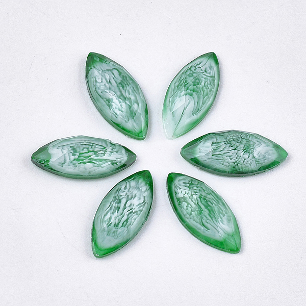 PandaHall Epoxy Resin Cabochons, Faceted, Horse Eye, Green, 14.5~15x6.5~7x3mm Epoxy Resin Horse Eye Green
PandaHall Epoxy Resin Cabochons, Faceted, Horse Eye, Green, 14.5~15x6.5~7x3mm Epoxy Resin Horse Eye Green