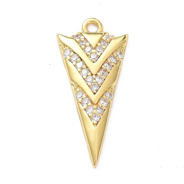 PandaHall Brass Micro Pave Clear Cubic Zirconia Pendants, Triangle, Golden, 22x10x2mm, Hole: 1.4mm Brass+Cubic Zirconia Triangle Clear
PandaHall Brass Micro Pave Clear Cubic Zirconia Pendants, Triangle, Golden, 22x10x2mm, Hole: 1.4mm Brass+Cubic Zirconia Triangle Clear