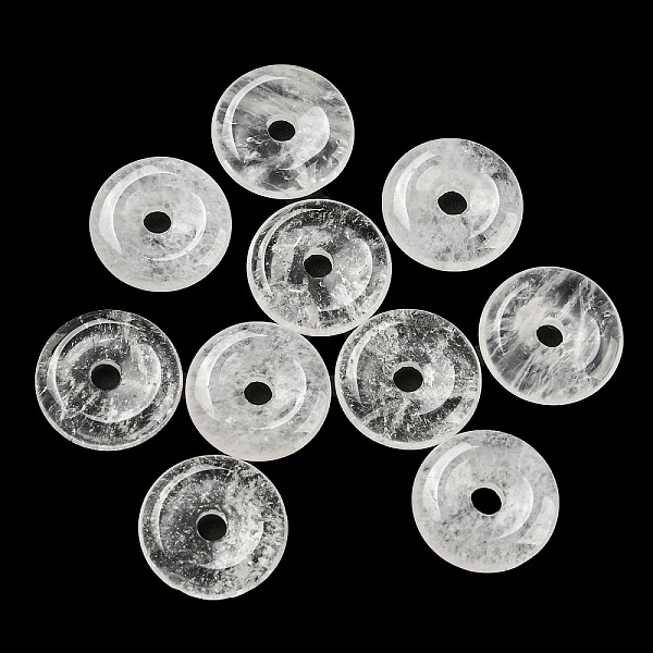 PandaHall Natural Quartz Crystal China Safety Buckle Pendants, 15~16x3~4mm, Hole: 3mm Quartz Crystal Donut
PandaHall Natural Quartz Crystal China Safety Buckle Pendants, 15~16x3~4mm, Hole: 3mm Quartz Crystal Donut