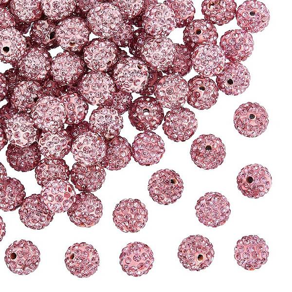 PandaHall Pave Disco Ball Beads, Polymer Clay Rhinestone Beads, Round, Light Rose, PP13(1.9~2mm), 6 Rows Rhinestone, 10mm, Hole: 1.5mm..., Pink
PandaHall Pave Disco Ball Beads, Polymer Clay Rhinestone Beads, Round, Light Rose, PP13(1.9~2mm), 6 Rows Rhinestone, 10mm, Hole: 1.5mm..., Pink
