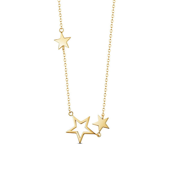 PandaHall SHEGRACE 925 Sterling Silver Pendant Necklace, with S925 Stamp, Star, Golden, 15.75 inch(40cm) Sterling Silver
PandaHall SHEGRACE 925 Sterling Silver Pendant Necklace, with S925 Stamp, Star, Golden, 15.75 inch(40cm) Sterling Silver