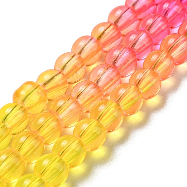 PandaHall Dyed & Heated Synthetic Quartz Beads Strands, Gradient Color Round Beads, Yellow, 6mm, Hole: 1.8mm, about 76pcs/strand, 15.75''...
PandaHall Dyed & Heated Synthetic Quartz Beads Strands, Gradient Color Round Beads, Yellow, 6mm, Hole: 1.8mm, about 76pcs/strand, 15.75''...