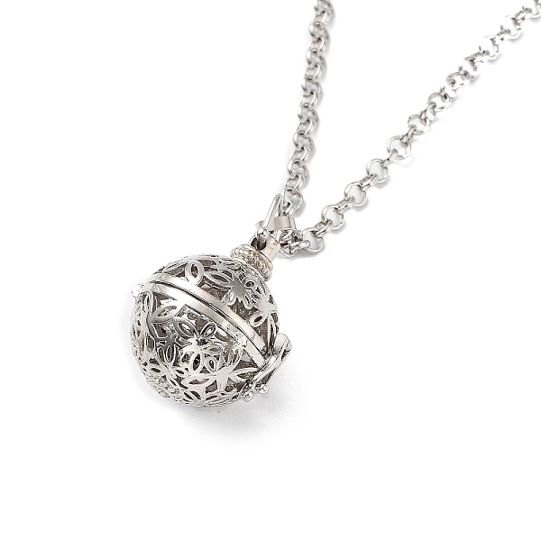 PandaHall Brass Pendant Necklaces, with Iron Rolo Chains, Round, 32.17 inch(81.7cm), Pendant: 28x21x25mm Brass Round
PandaHall Brass Pendant Necklaces, with Iron Rolo Chains, Round, 32.17 inch(81.7cm), Pendant: 28x21x25mm Brass Round