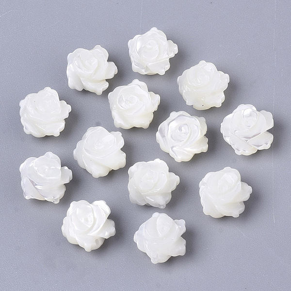 PandaHall Natural Trochid Shell/Trochus Shell Beads, Double-Sided, Flower, Seashell Color, 8x5mm, Hole: 0.8mm Trochus Shell Flower
PandaHall Natural Trochid Shell/Trochus Shell Beads, Double-Sided, Flower, Seashell Color, 8x5mm, Hole: 0.8mm Trochus Shell Flower