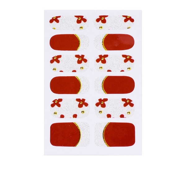PandaHall Full Cover Glitter Nail Polish Strips, Self Adhesive Nail Wraps Decals, For Girls Manicure DIY Nail Tips Decorations, Floral..., Red
PandaHall Full Cover Glitter Nail Polish Strips, Self Adhesive Nail Wraps Decals, For Girls Manicure DIY Nail Tips Decorations, Floral..., Red