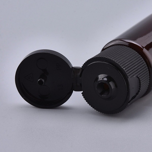 PandaHall PET Plastic Empty Flip Cap Bottles, with Black PP Plastic Lids, for Travel Liquid Cosmetic Sample Storage, Coconut Brown...
PandaHall PET Plastic Empty Flip Cap Bottles, with Black PP Plastic Lids, for Travel Liquid Cosmetic Sample Storage, Coconut Brown...