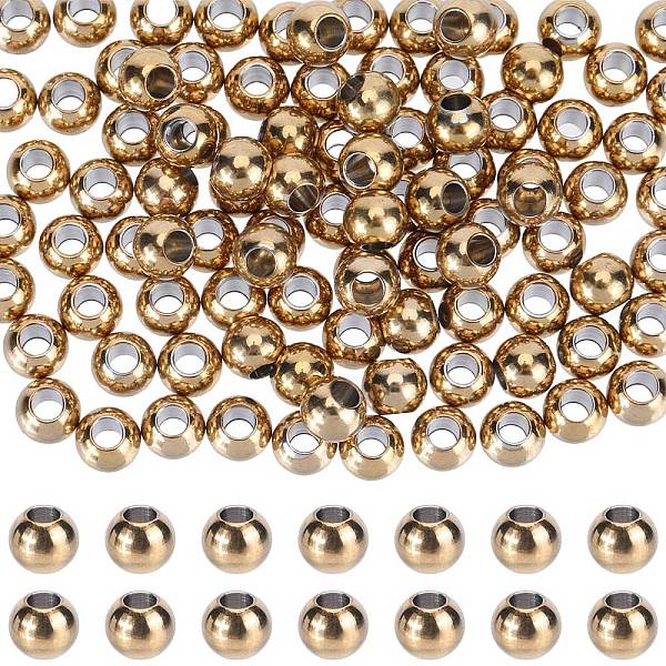 PandaHall SUNNYCLUE 100Pcs Ion Plating(IP) 202 Stainless Steel Rondelle Spacer Beads, Golden, 5x4mm, Hole: 2mm 202 Stainless Steel Round
PandaHall SUNNYCLUE 100Pcs Ion Plating(IP) 202 Stainless Steel Rondelle Spacer Beads, Golden, 5x4mm, Hole: 2mm 202 Stainless Steel Round