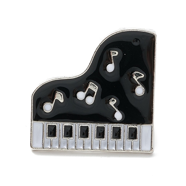 PandaHall Piano Enamel Pin, Musical Instrument Alloy Brooch for Backpack Clothes, Platinum, Black, 24x33x2mm, Pin: 1.2mm. Alloy+Enamel...
PandaHall Piano Enamel Pin, Musical Instrument Alloy Brooch for Backpack Clothes, Platinum, Black, 24x33x2mm, Pin: 1.2mm. Alloy+Enamel...