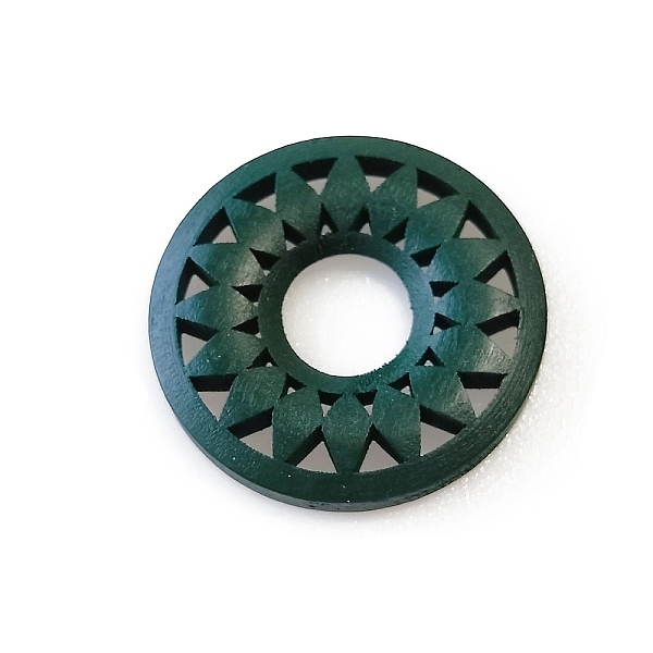 PandaHall Wood Pendants, for Earring Jewelry Making, Donut with Flower, Teal, 35mm Wood Donut Cyan
PandaHall Wood Pendants, for Earring Jewelry Making, Donut with Flower, Teal, 35mm Wood Donut Cyan