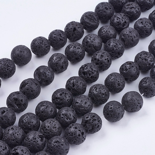 PandaHall Natural Lava Rock Stone Bead Strands, Round, 14mm, Hole: 1mm, about 27pcs/strand, 14.9 inch Lava Rock Round Black
PandaHall Natural Lava Rock Stone Bead Strands, Round, 14mm, Hole: 1mm, about 27pcs/strand, 14.9 inch Lava Rock Round Black