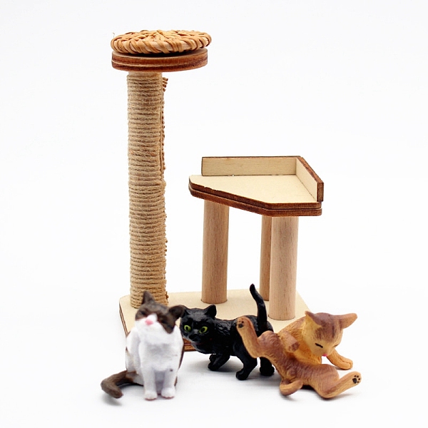 PandaHall Wood Cat Climbing Frames, Micro Landscape Home Dollhouse Accessories, Pretending Prop Decorations, Wheat, Package Size..., Orange
PandaHall Wood Cat Climbing Frames, Micro Landscape Home Dollhouse Accessories, Pretending Prop Decorations, Wheat, Package Size..., Orange