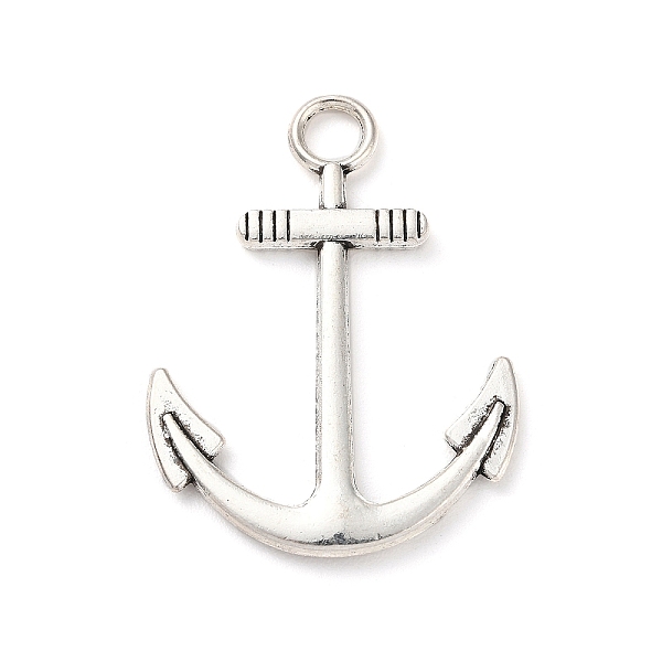 PandaHall Tibetan Style Alloy Pendants, Anchor Charm, Antique Silver, 39.5x29x2.5mm, Hole: 4.5mm, about 147pcs/500g Alloy Anchor & Helm
PandaHall Tibetan Style Alloy Pendants, Anchor Charm, Antique Silver, 39.5x29x2.5mm, Hole: 4.5mm, about 147pcs/500g Alloy Anchor & Helm