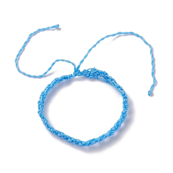 PandaHall Nylon Thread Braided Cord Bracelet, Lucky Adjustable Bracelet for Women, Deep Sky Blue, Inner Diameter: 2~4-3/4 inch(5.1~12.1cm)...
PandaHall Nylon Thread Braided Cord Bracelet, Lucky Adjustable Bracelet for Women, Deep Sky Blue, Inner Diameter: 2~4-3/4 inch(5.1~12.1cm)...