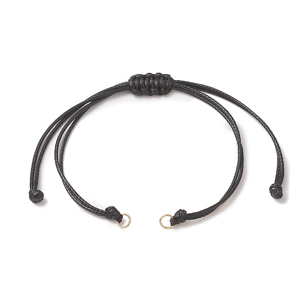 PandaHall Braided Waxed Polyester Cord, with 304 Stainless Steel Jump Rings, for Adjustable Link Bracelet Making, Black, 12-3/8 inch(31.4cm)...
PandaHall Braided Waxed Polyester Cord, with 304 Stainless Steel Jump Rings, for Adjustable Link Bracelet Making, Black, 12-3/8 inch(31.4cm)...